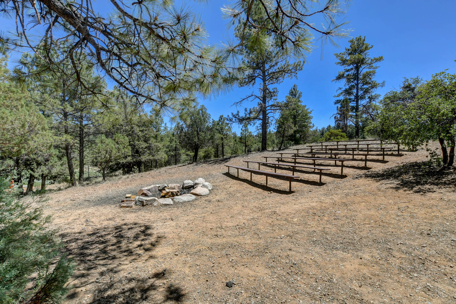 Emmanuel Pines Amphitheater outdoor meeting space in the amphitheater