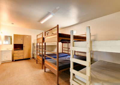 bunk room in Pine lodge